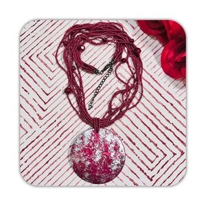 Elegant Multi strand Beaded Necklace